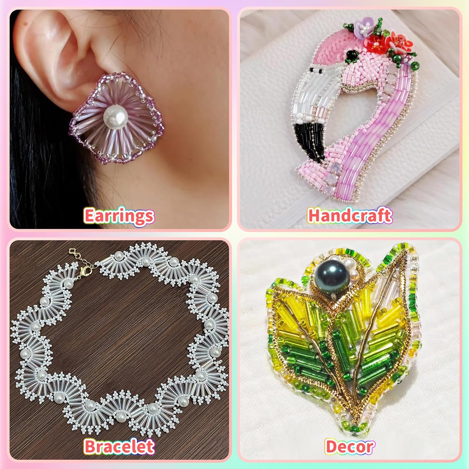 Thumbnail 6 de VvLons Glass Bugle Beads 7mm