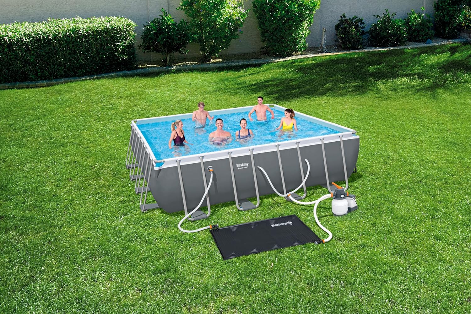 Detalle de Bestway 58423-6 Pannello riscaldatore ad energia solare per piscina