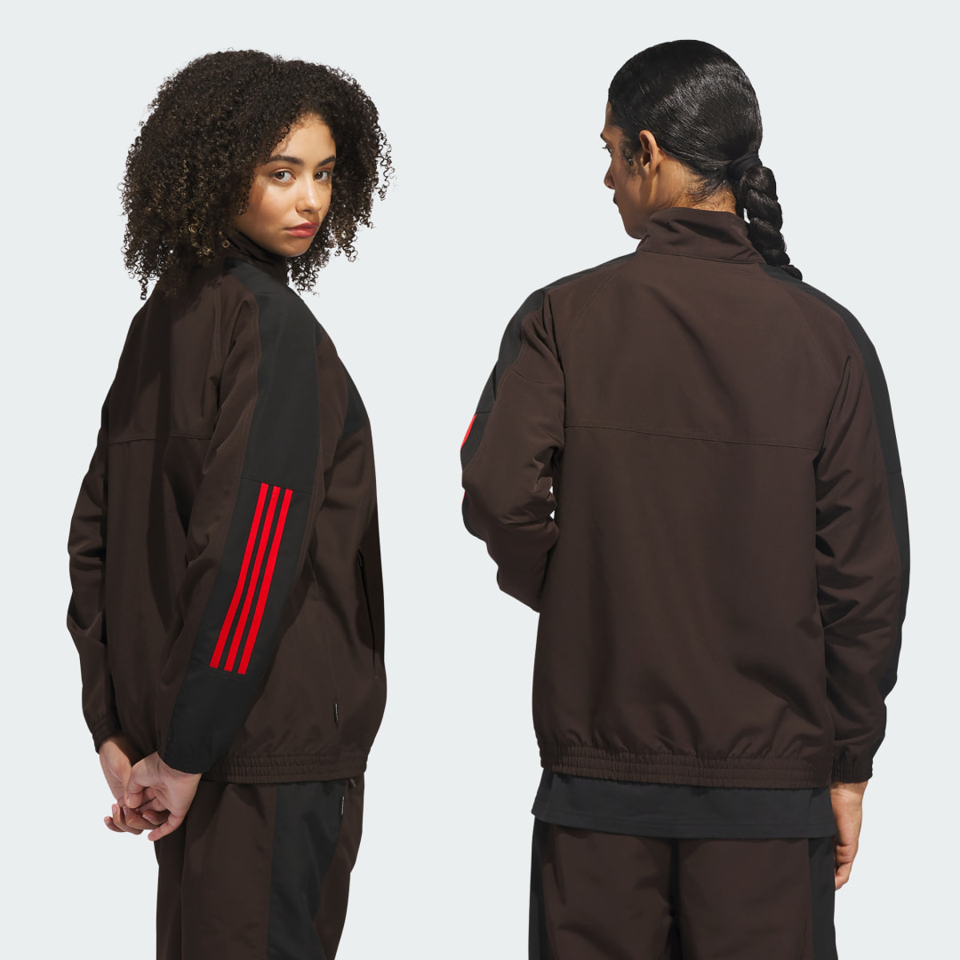 Detalle 2 de Adidas Chaqueta Deportiva Skateboarding Gatsele — estilo y comodidad para patinar