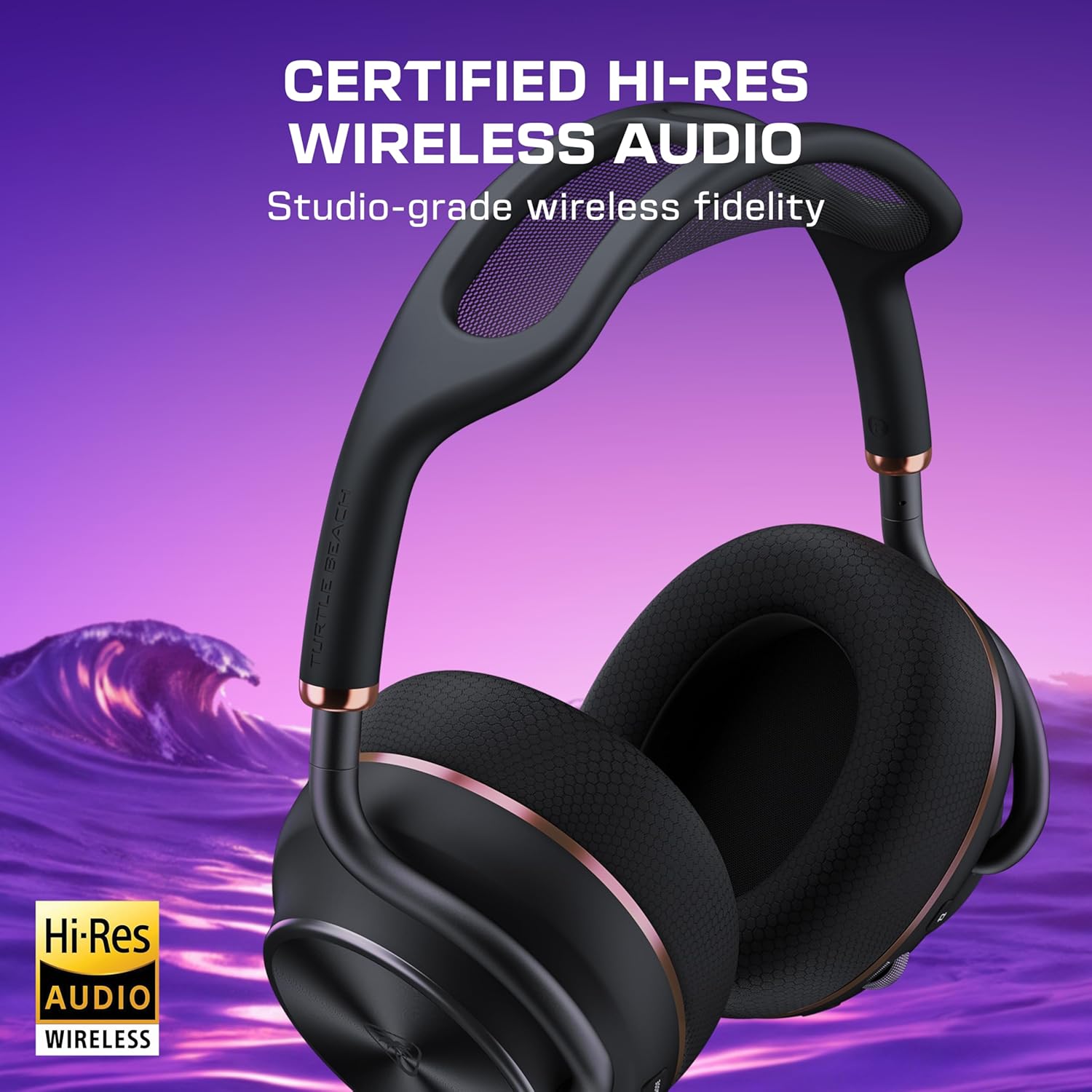 Detalle 2 de Turtle Beach Stealth Pro II Wireless Gaming Headset with 60mm Drivers