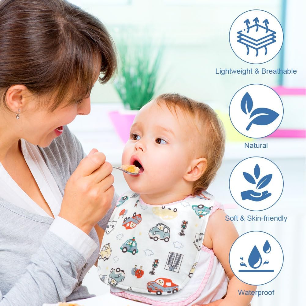 Thumbnail 4 de Vicloon Baby Lätzchen 8er Set