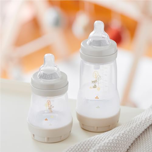 Thumbnail 3 de MAM Lot de 2 Biberons Easy Start Anti-Colique 160 ml – Lilas et Sable