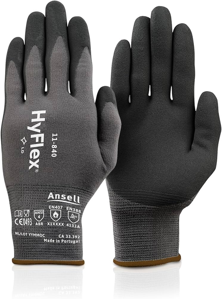 Thumbnail 6 de Ansell Ringers R840: Guanti da Lavoro Professionali in nitrile, taglia S, protezione per uso industriale
