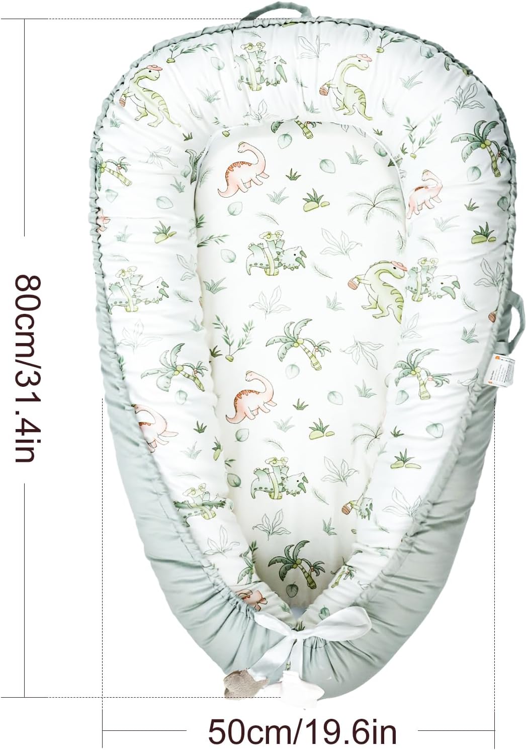 Thumbnail 6 de Wdmiya Baby Nest Pod for Newborn 0-12 Months Dinosaurs