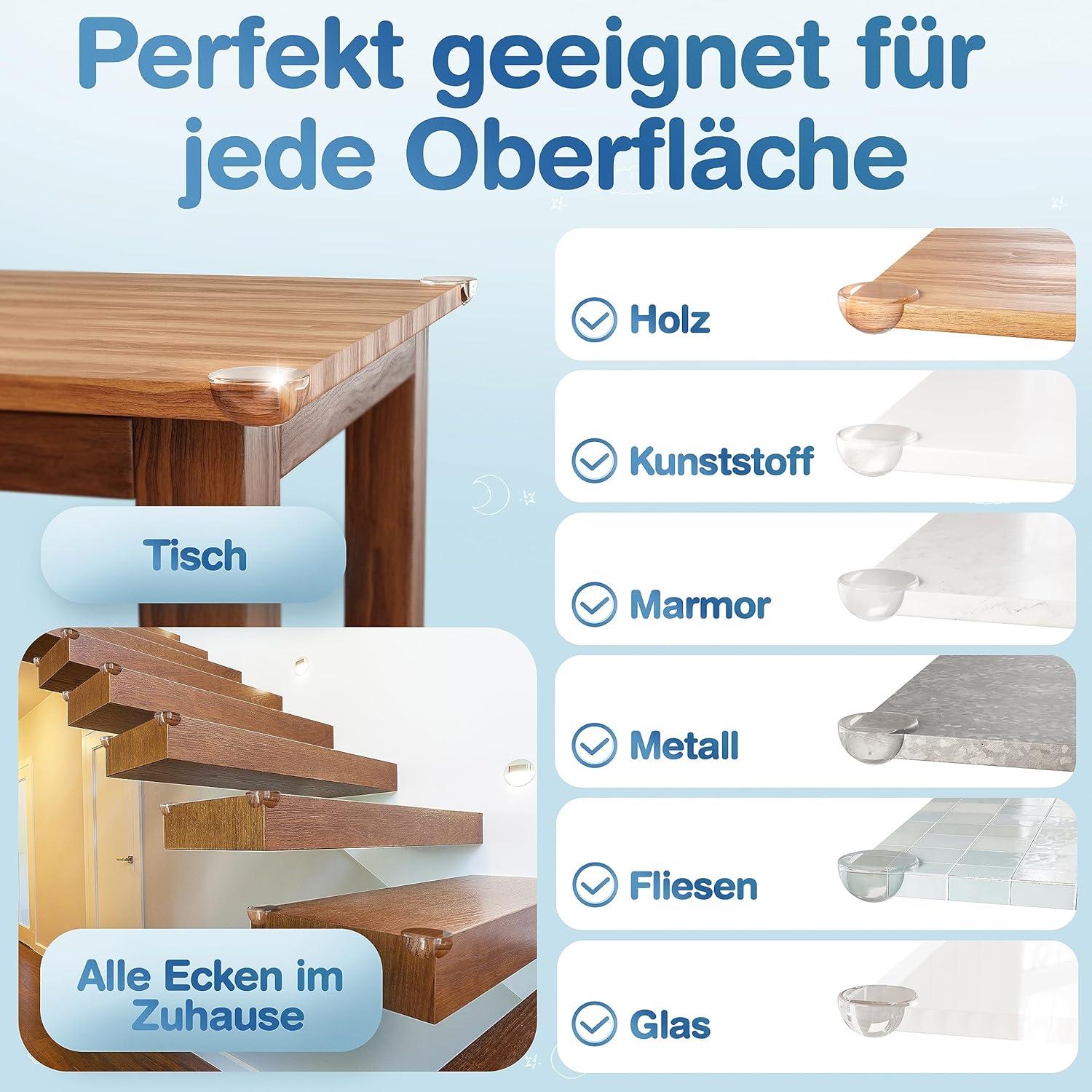 Detalle 2 de ADLERSFELD® 32x Eckenschutz Baby