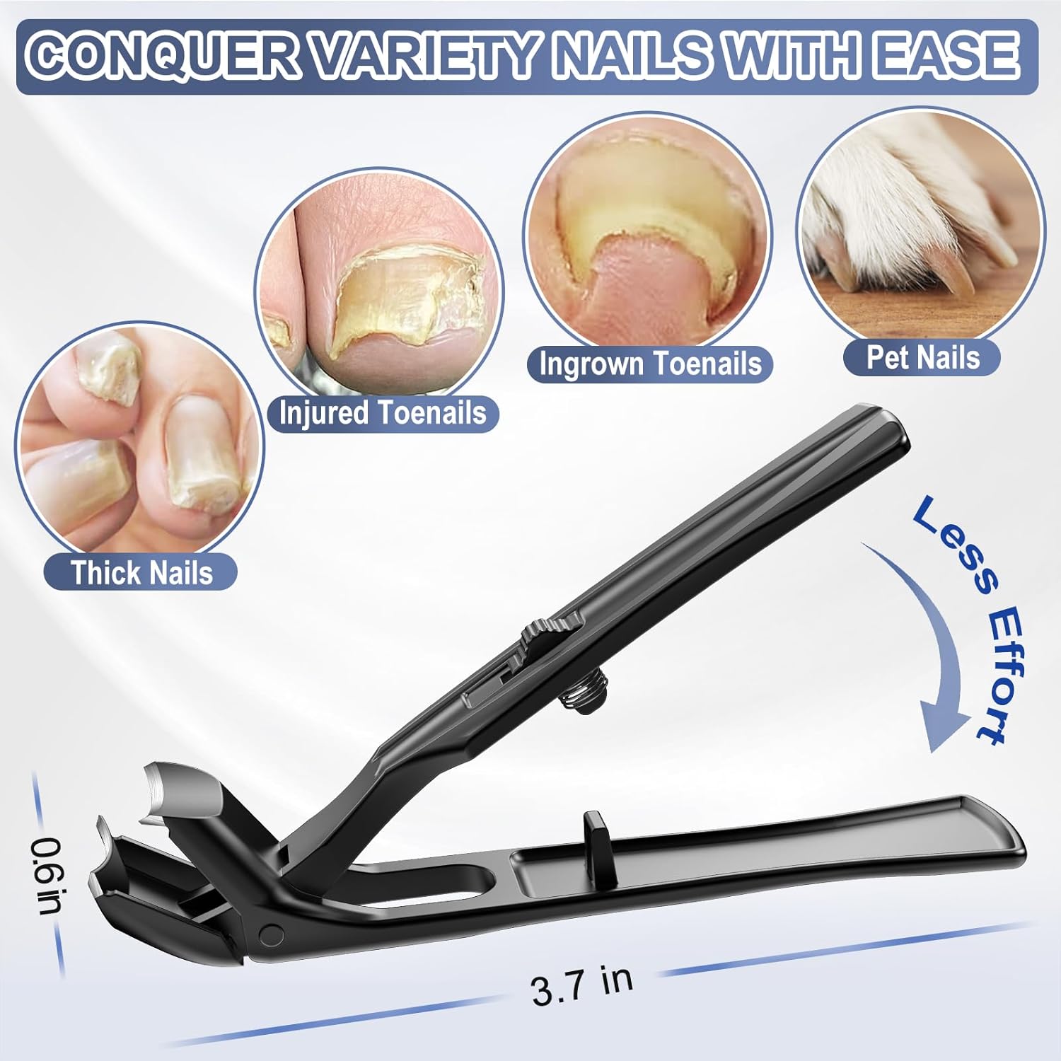 Thumbnail 5 de Toenail Clippers Wide Jaw Opening for Seniors