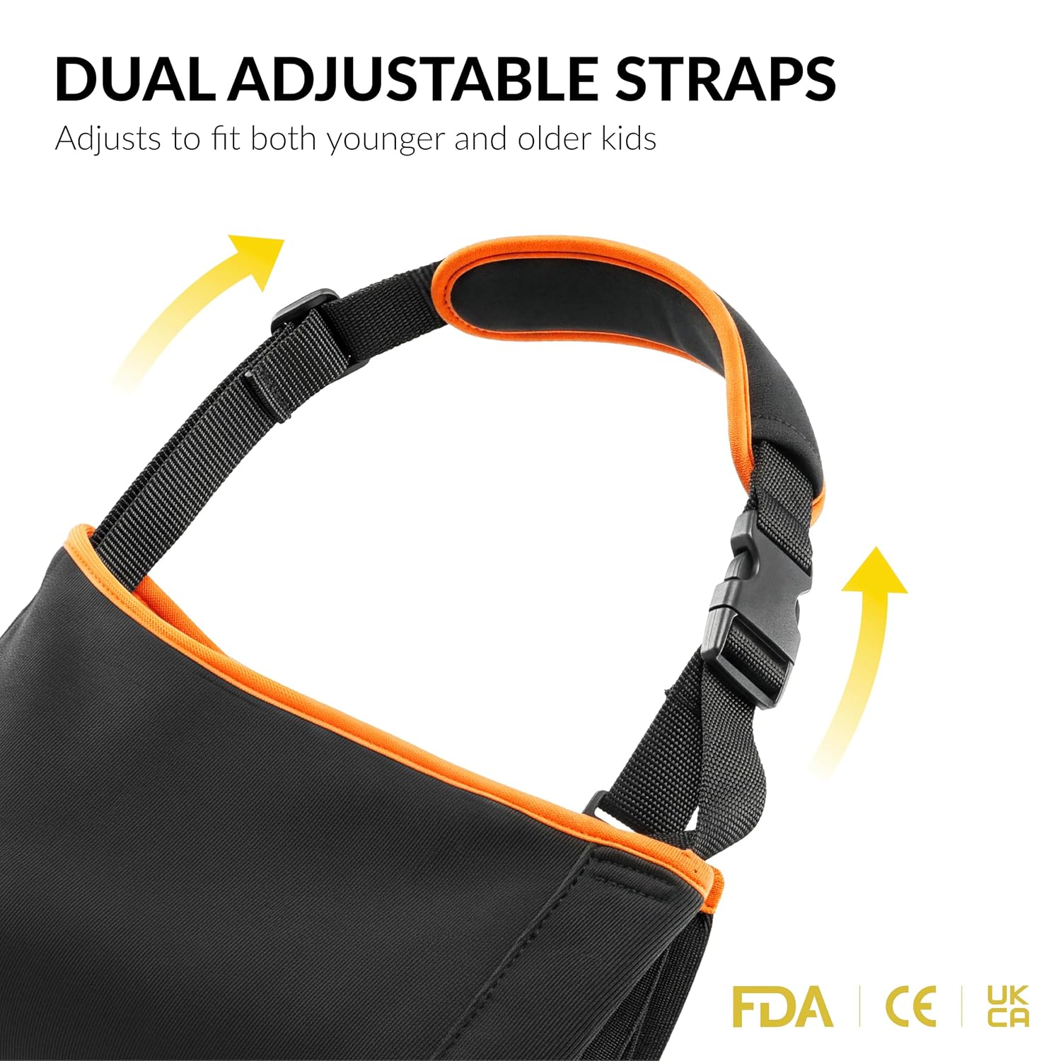 Detalle 2 de BraceUP B342 Kids Arm Sling, Adjustable Straps and One-Hand Buckle