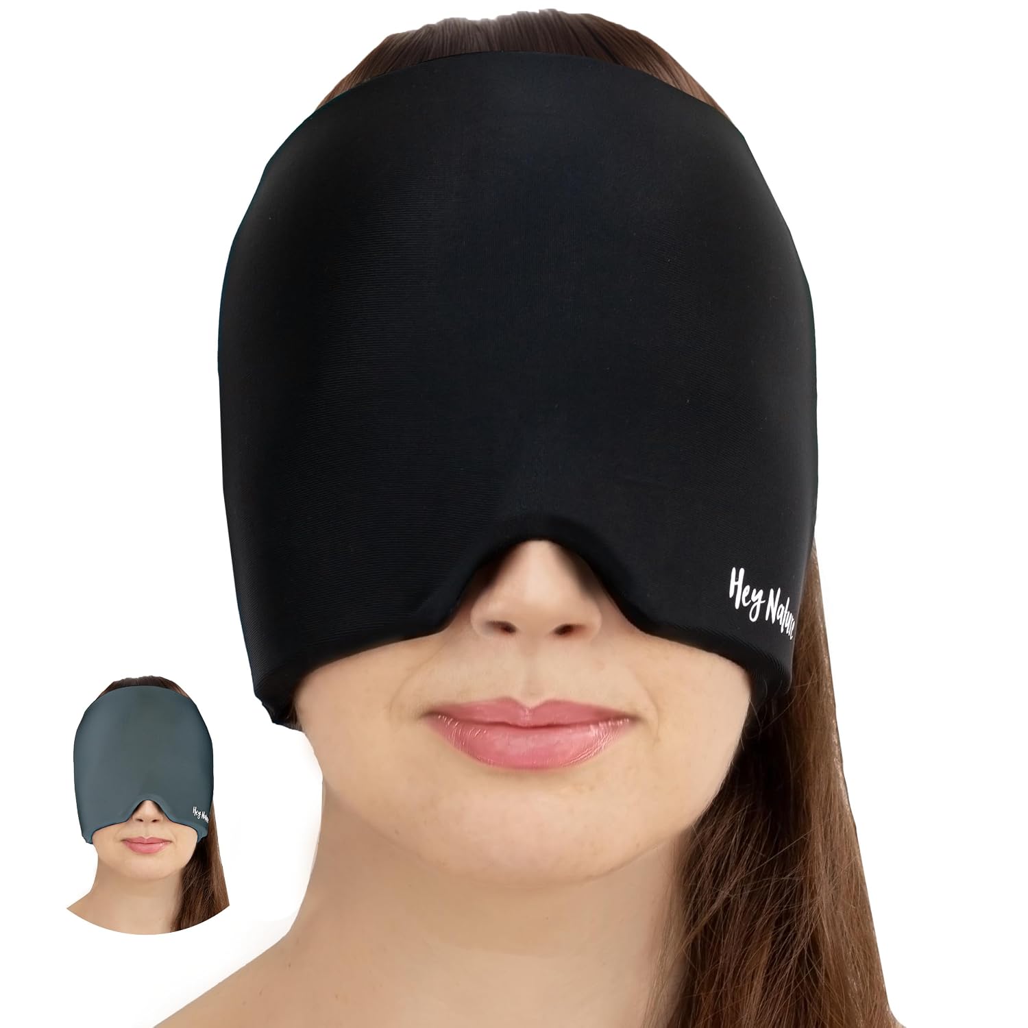 Thumbnail 6 de Hey Nature Migräne Maske, kühlende Schlafmaske – natürliche Hilfe bei Migräne, Kopfschmerzen und mehr