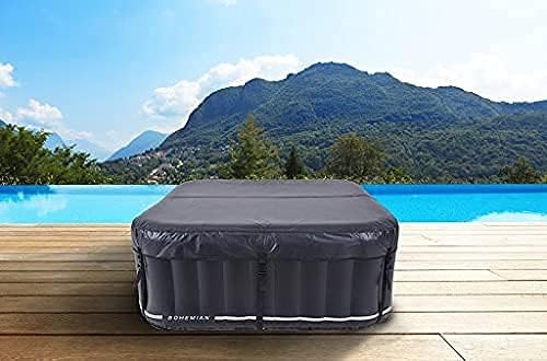 Detalle 2 de NetSpa Bohemian SP-N1414021 – kwadratowa pokrywa do spa 158 × 158 cm