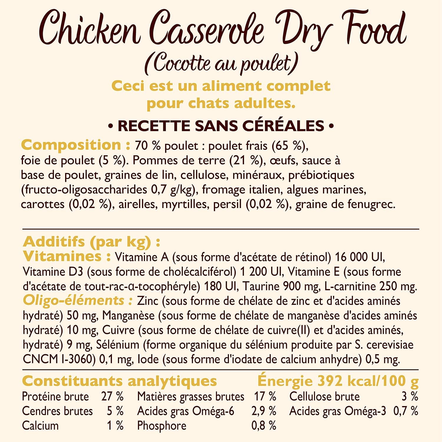 Thumbnail 6 de Lily’s Kitchen Croquettes pour chat adulte – Poulet & légumes, 2 kg, sans céréales