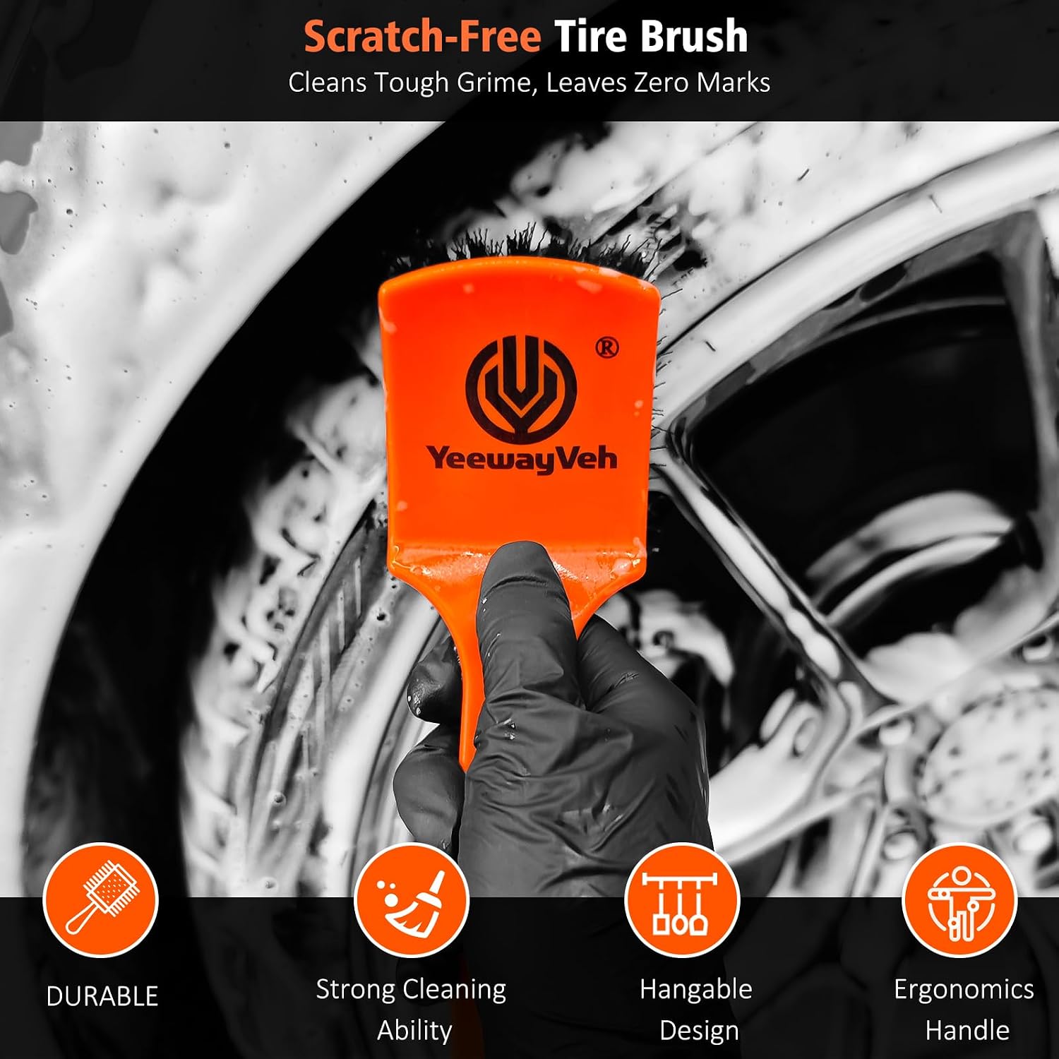 Thumbnail 4 de YeewayVeh wheel cleaning kit 4PCS