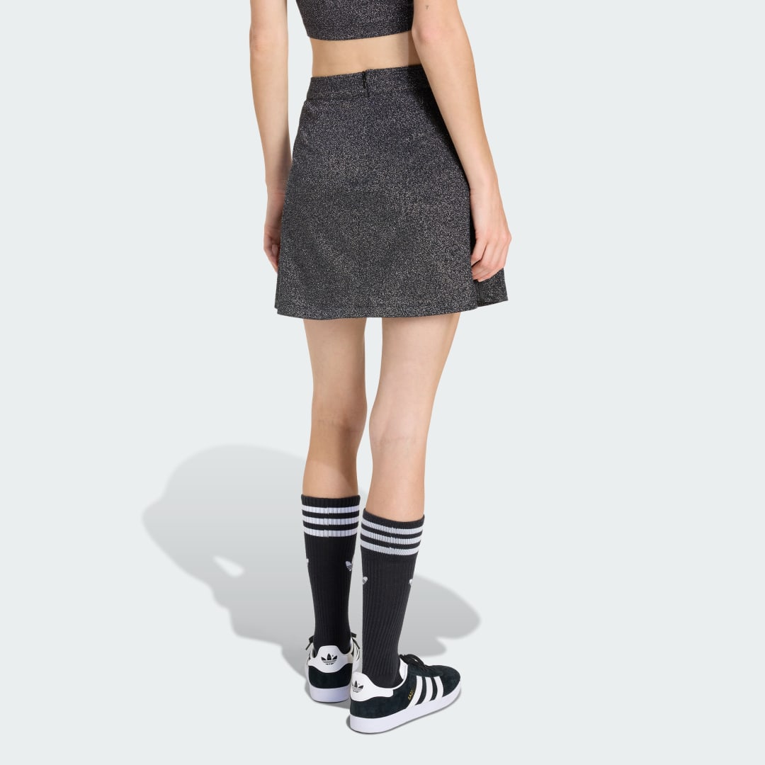Thumbnail 1 de ADIDAS ORIGINALS LUREX® MINI SKIRT negro