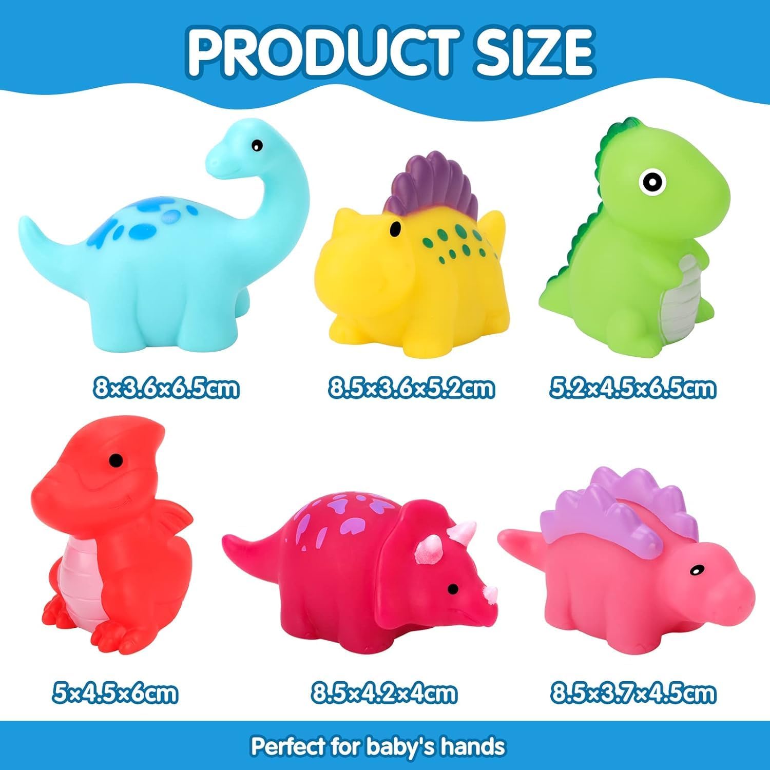 Thumbnail 6 de Muslecid Badespielzeug Set ohne Loch, 7-teilig – Wasserspielzeug & Sensorik für Baby ab 1 Jahr