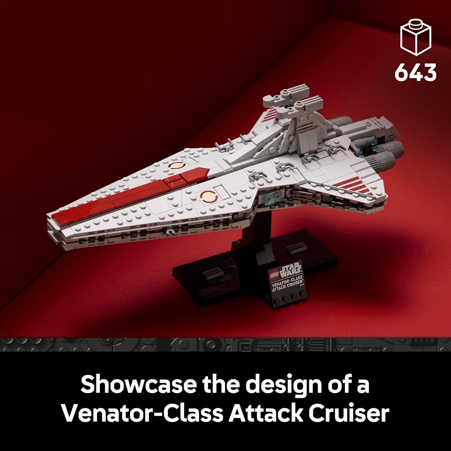 Thumbnail 1 de LEGO Star Wars 75441 Venator-Class Attack Cruiser Building Set for Adults