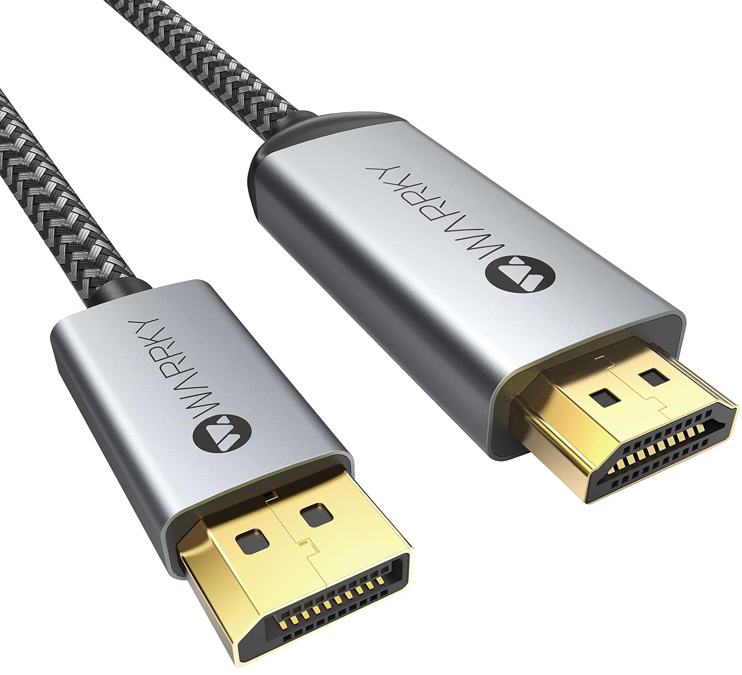 Thumbnail 6 de WARRKY 4K DisplayPort zu HDMI Kabel 1,8m