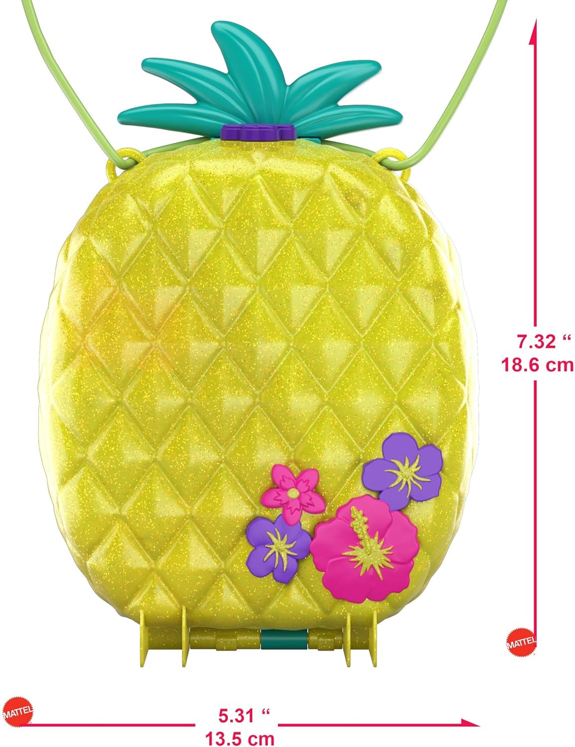 Thumbnail 2 de Polly Pocket Cofre Piña con Lila y Accesorios 🍍