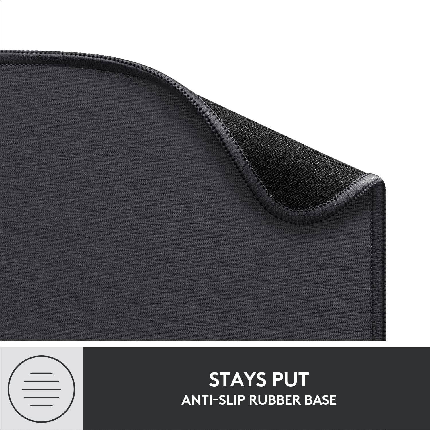 Thumbnail 6 de Logitech Studio Series mouse pad with anti-slip rubber base (Grey)