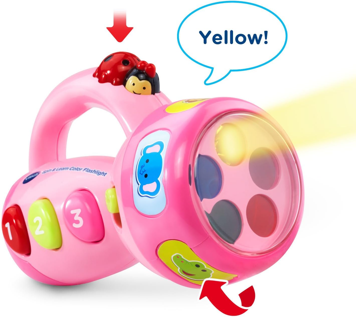 Detalle 2 de VTech Spin and Learn Color Flashlight 5-Color