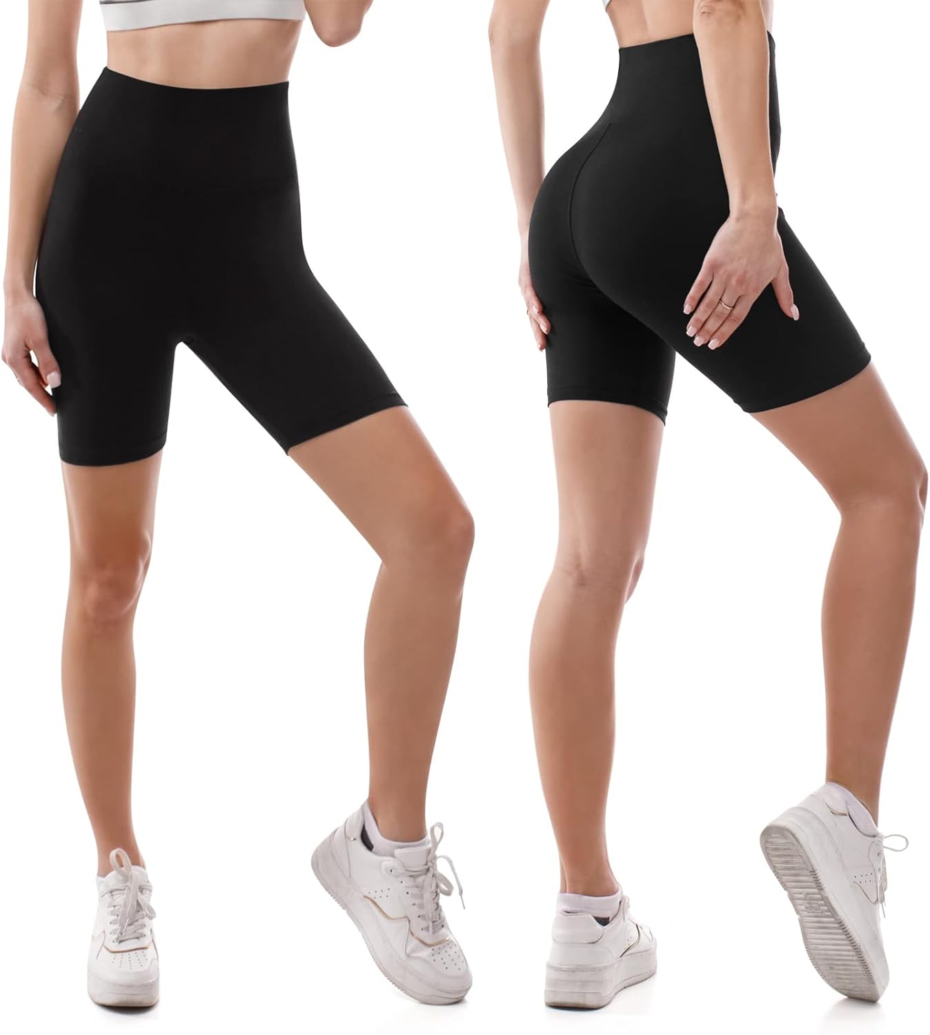 Thumbnail 1 de SINOPHANT Radlerhose Damen Kurz High Waist Shorts – Vielseitige Tight für Sommer, Yoga und Fitness