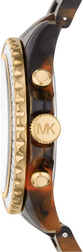 Thumbnail 1 de Michael Kors Montre Everest pour Femme – Chronographe Quartz, boîtier 42 mm et bracelet Acétate tortue