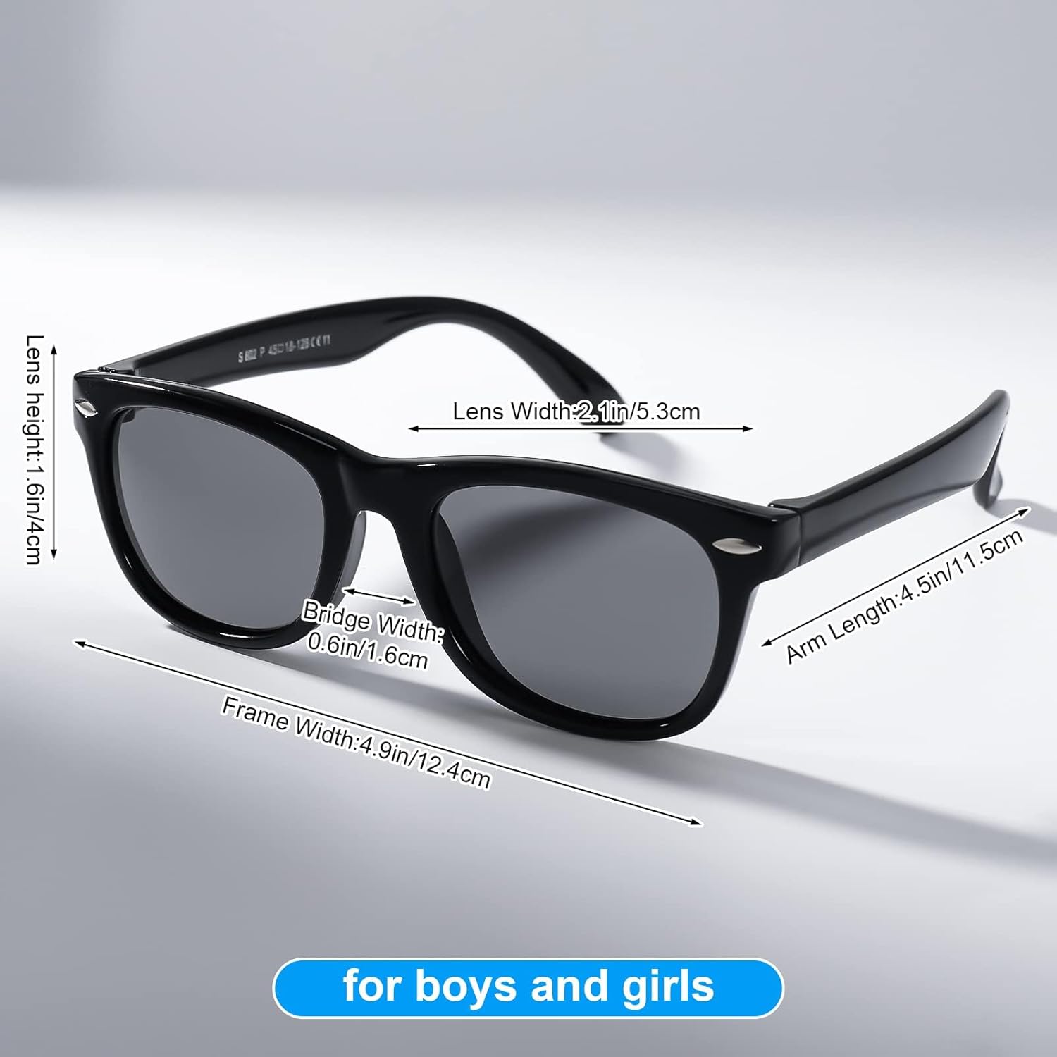 Thumbnail 6 de Firtink 2 Pair Kids Polarized Sunglasses – Colourful Twin Set for Boys