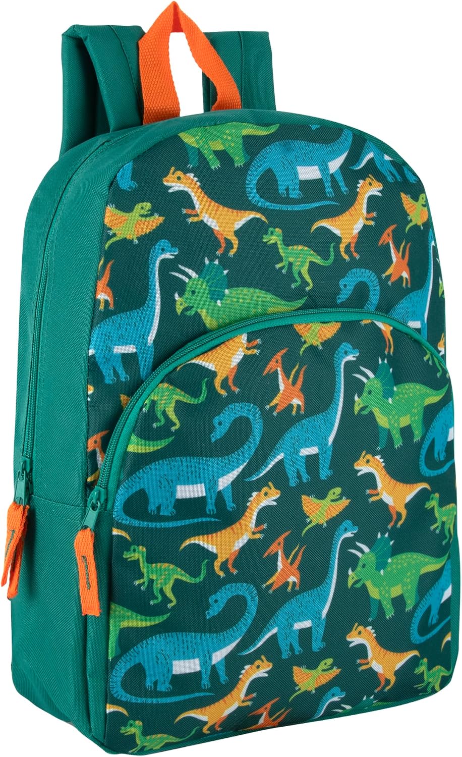 Detalle de Trail maker 15 Inch Kids Backpack – Dinosaur design with adjustable straps