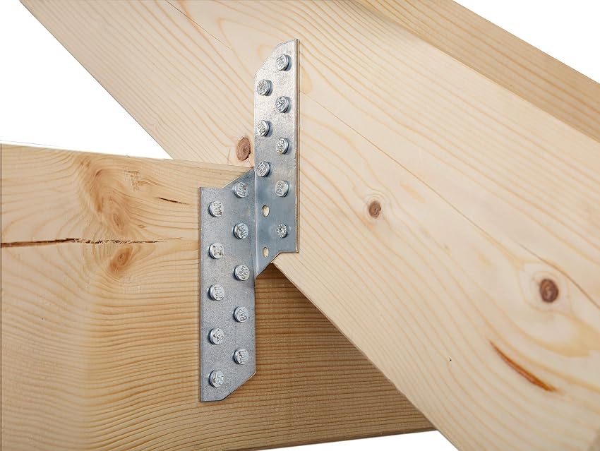 Detalle 2 de Alberts 330941 Escuadra asimétrica galvanizada 32 x 32 x 170 mm