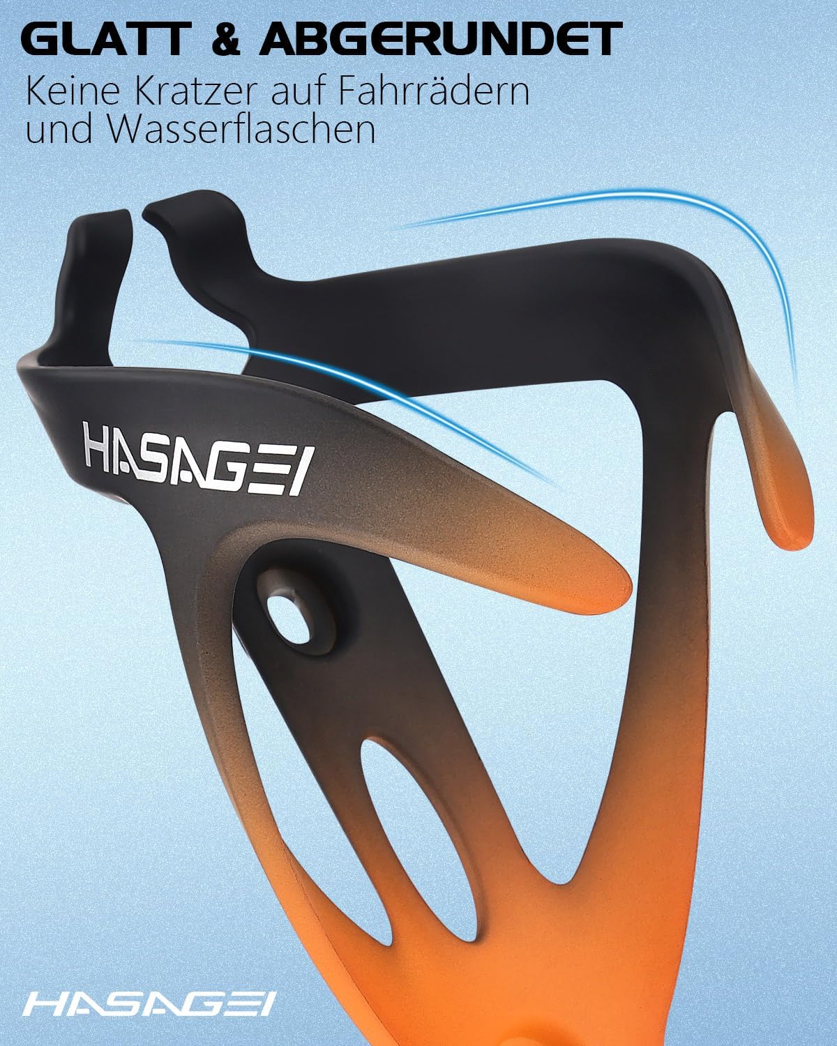 Thumbnail 2 de HASAGEI Universeller Fahrradflaschenhalter – rutschfest, ultraleicht und kompatibel mit Standardflaschen