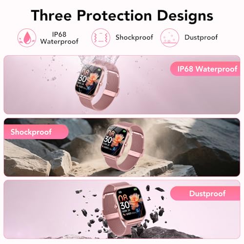 Thumbnail 8 de CASCHO Reloj Inteligente para Mujer 1.85" HD con Llamadas, 120+ Modos Deportivos y Monitor de Salud