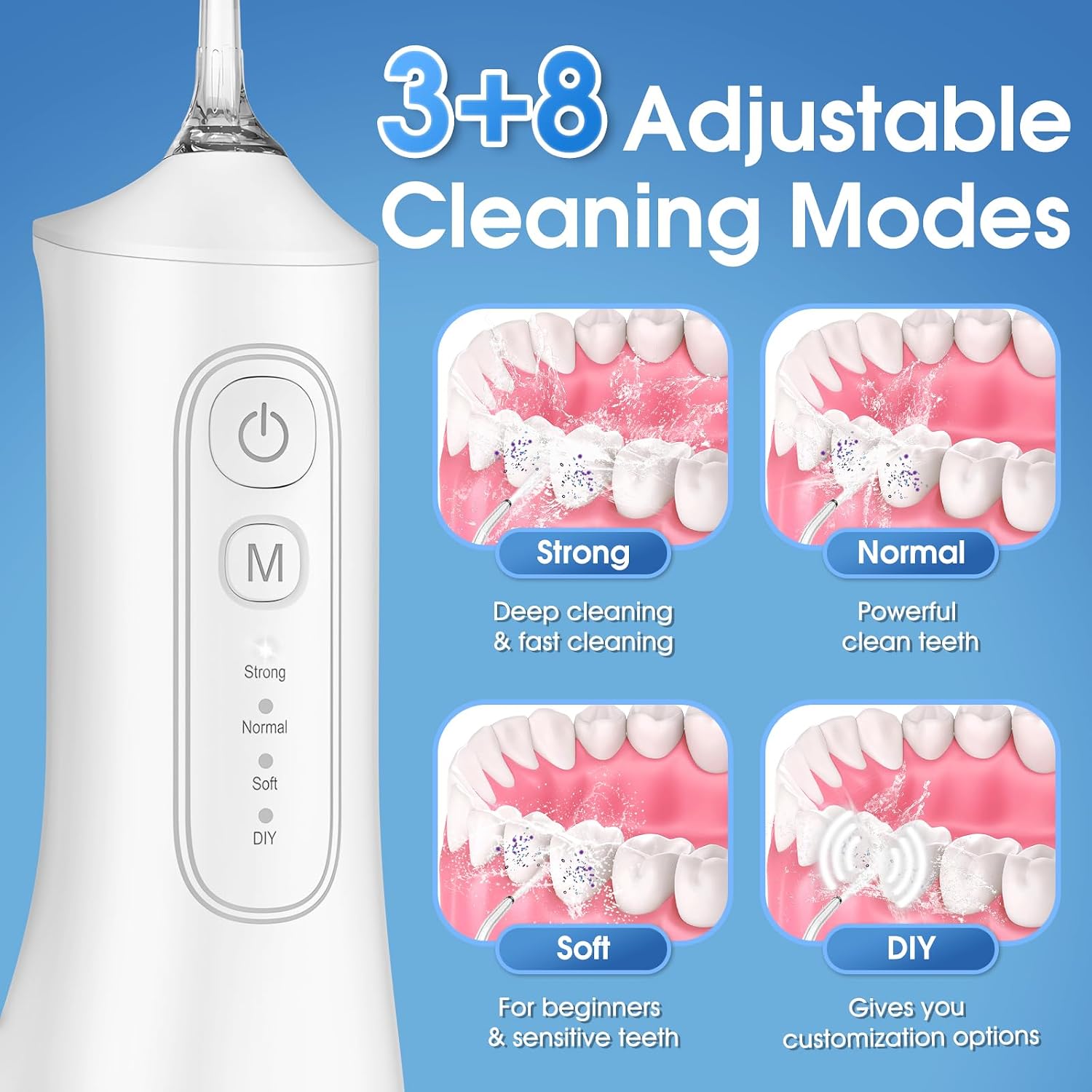 Detalle 2 de Cordless Water Flosser 300 mL