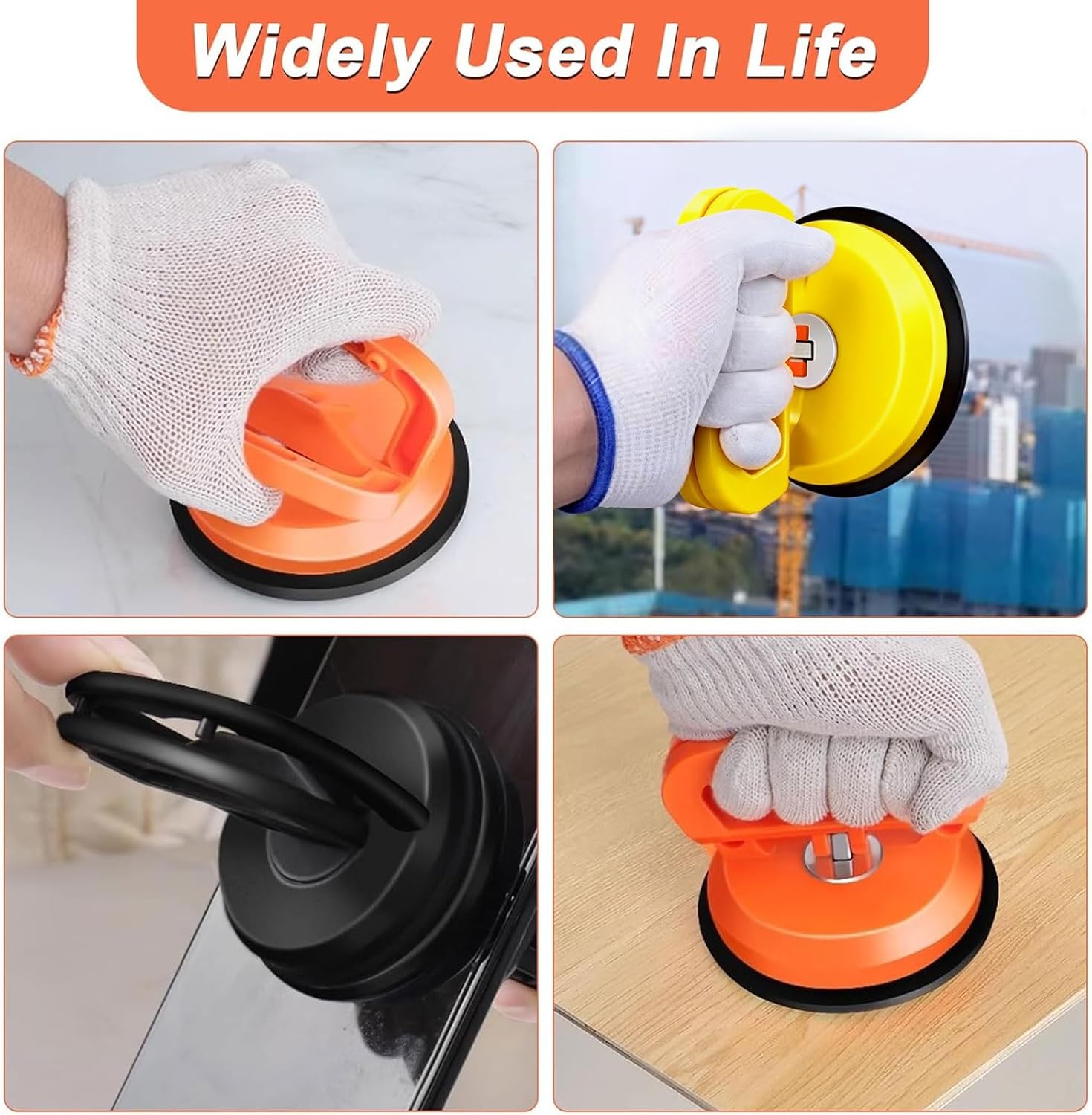 Thumbnail 6 de Yeqqzq Dent Puller 3 Pack – car dent remover kit with large and small suction pullers