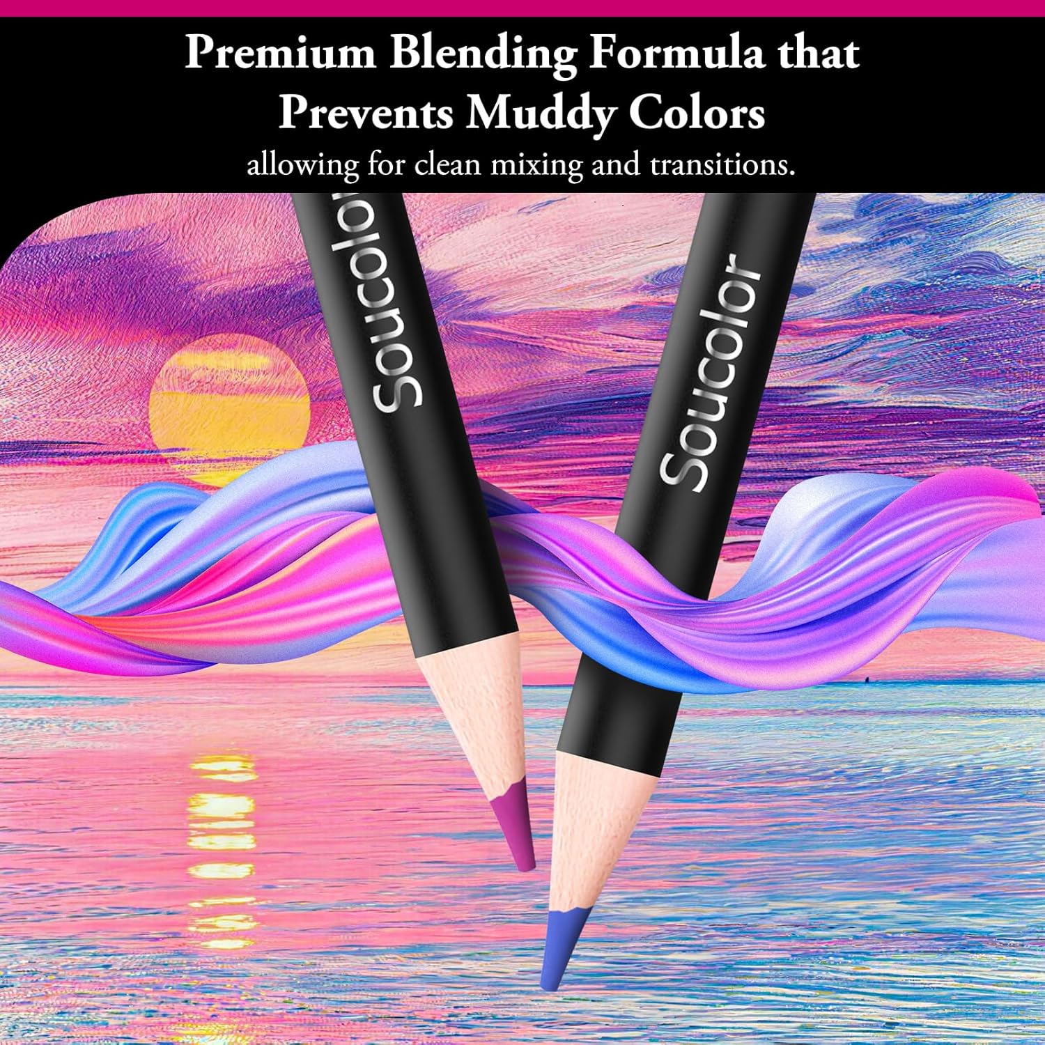 Thumbnail 4 de Soucolor 72-Color Colored Pencils 72 🎨