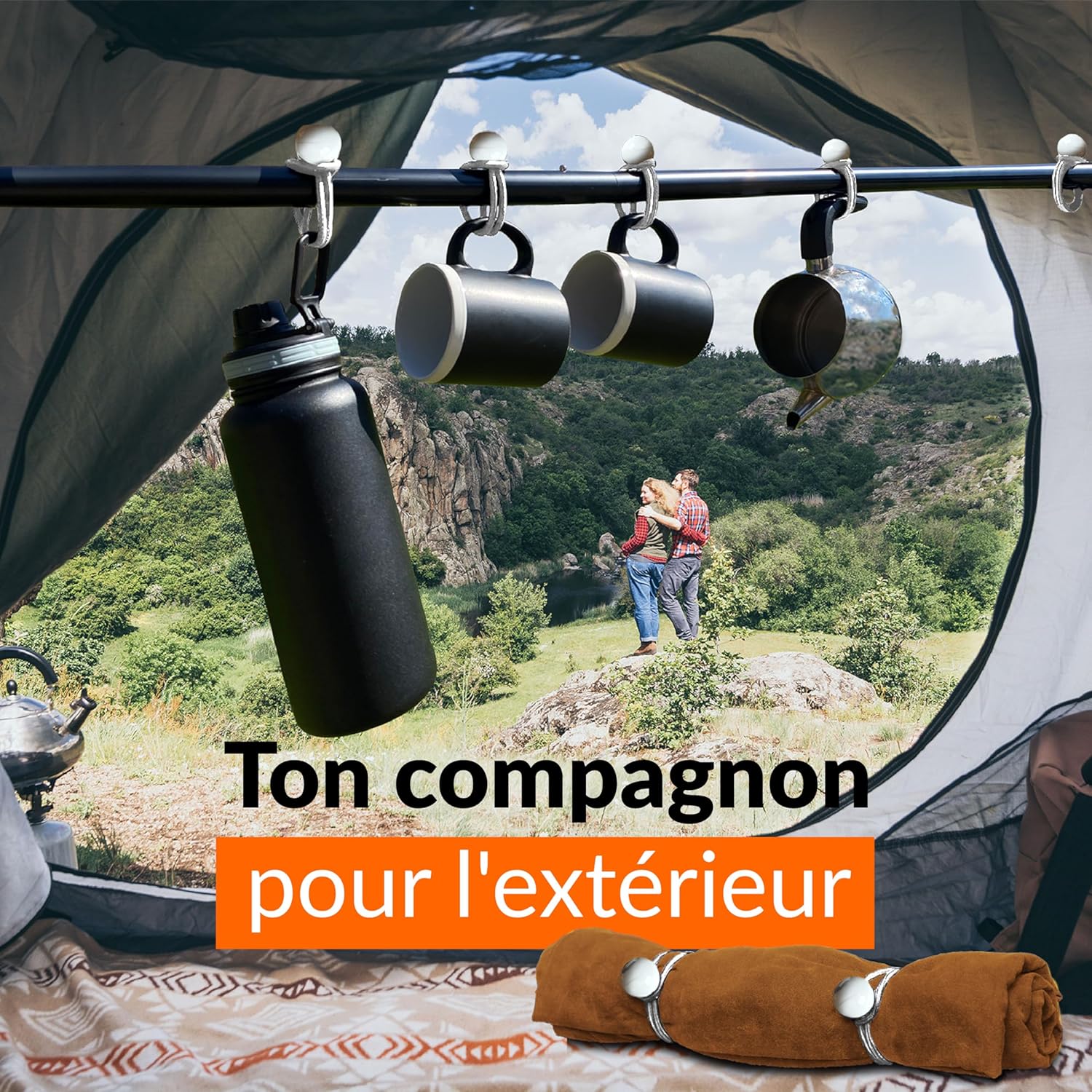 Thumbnail 5 de 25 Tendeurs élastique avec boule 25 pièces
