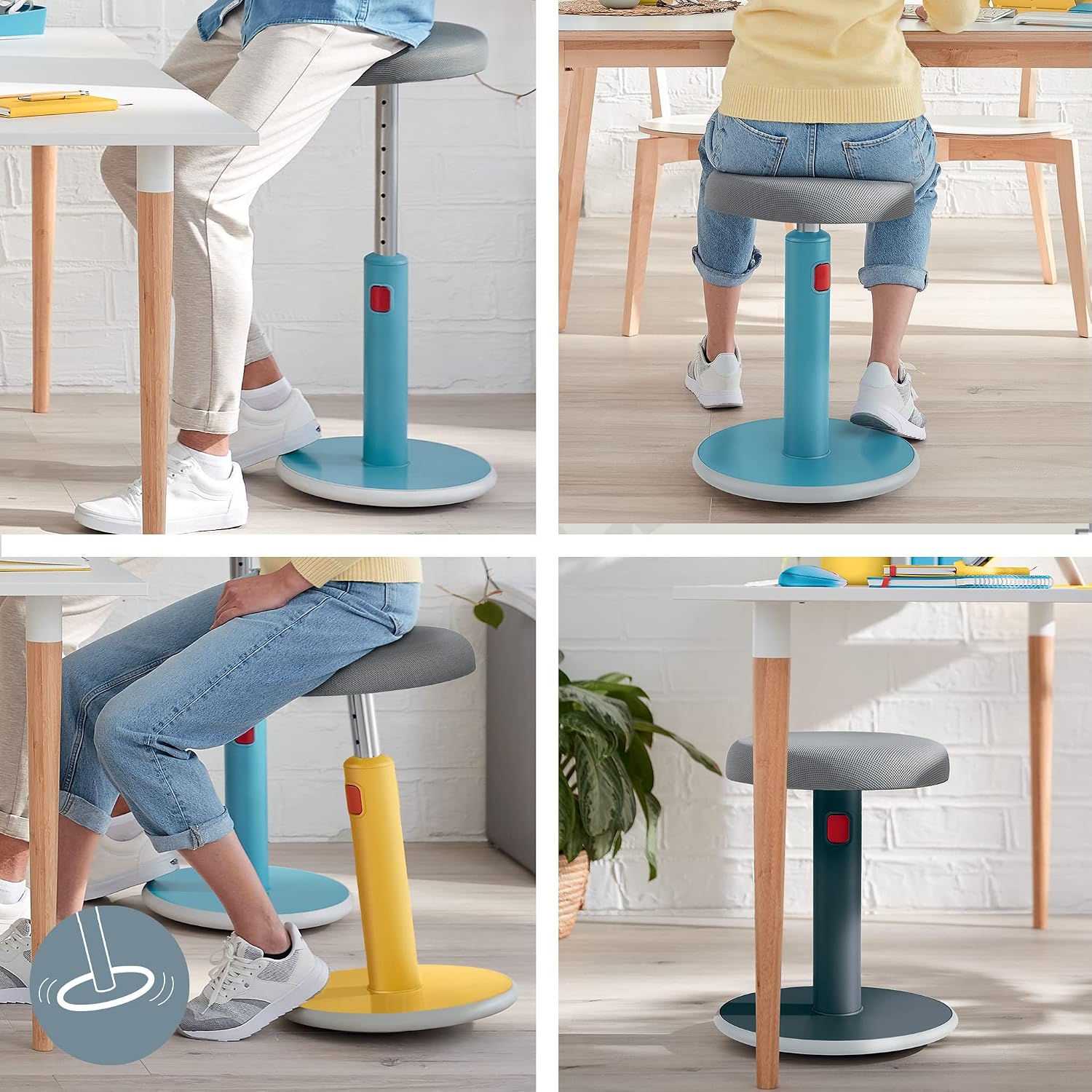 Thumbnail 4 de Leitz Ergo Cosy Active sgabello ergonomico 79cm