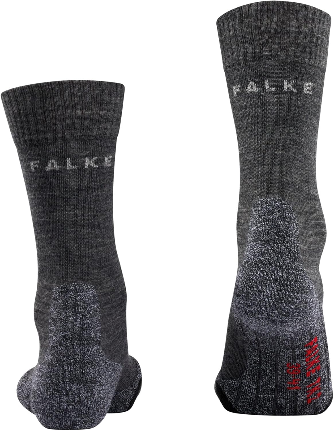 Thumbnail 1 de Chaussettes de randonnée FALKE Homme TK2 Explore M So laine fonctionnelle anti-ampoules (gris asphalt, 46-48)