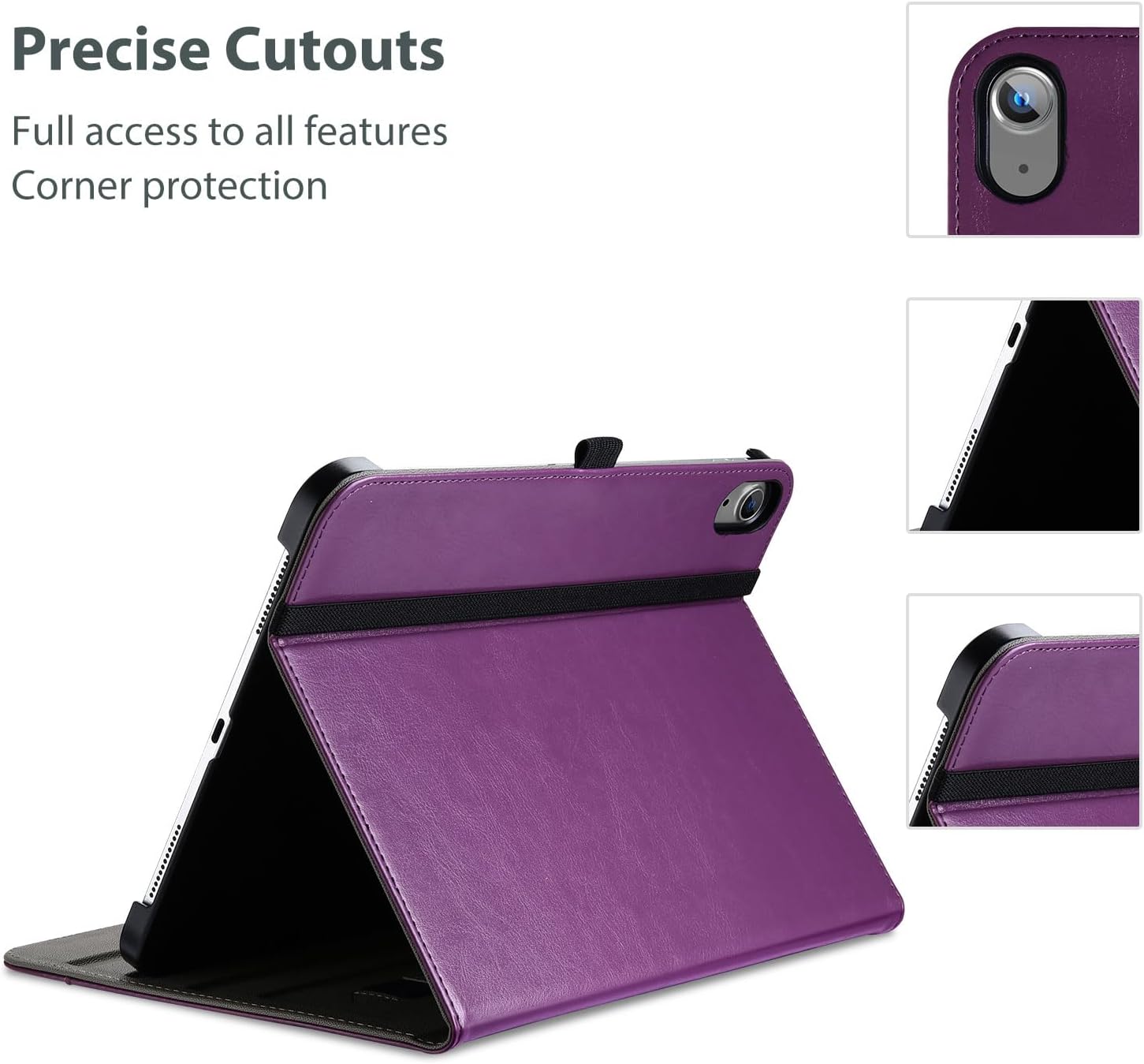 Thumbnail 3 de ProCase iPad Lederhülle A10 10,9 Zoll