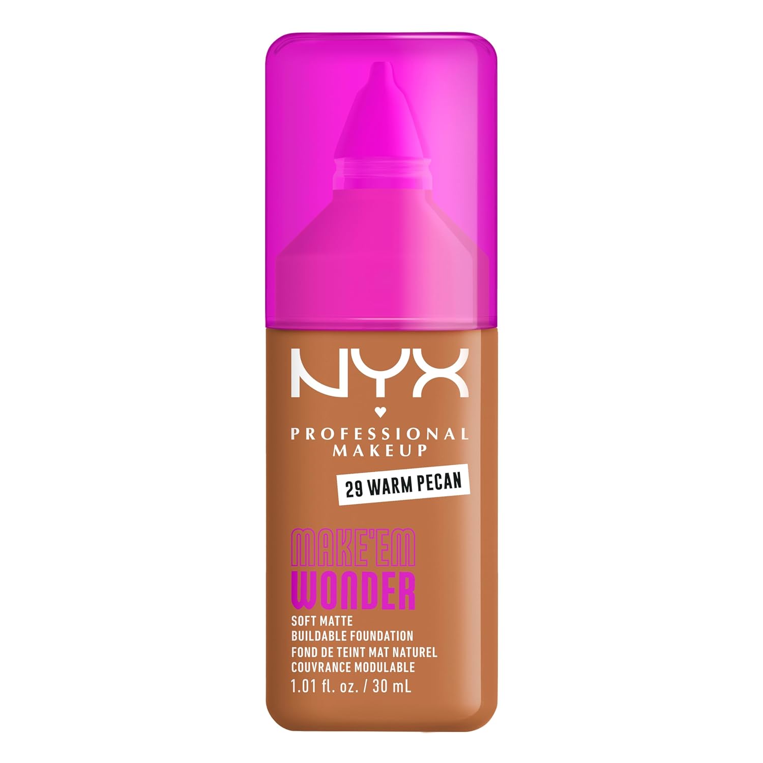 Detalle de NYX Professional Makeup Liquid Foundation 24HR
