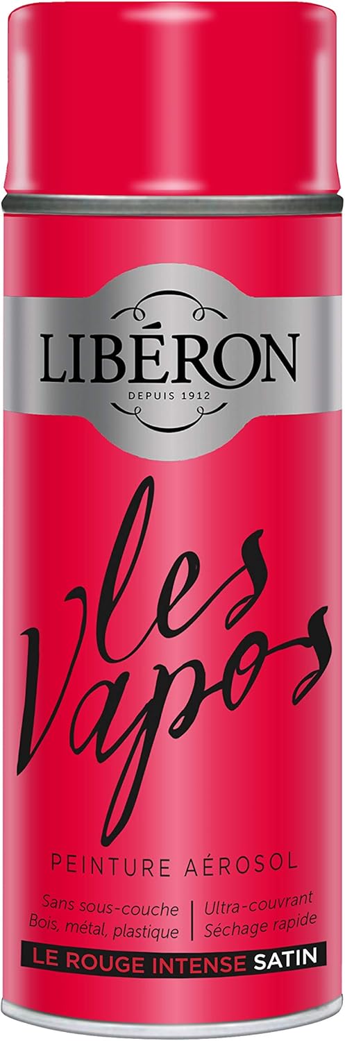 Thumbnail 5 de Libéron Peinture aérosol Les vapos Le Blanc Pur Pur Satin 400 ml