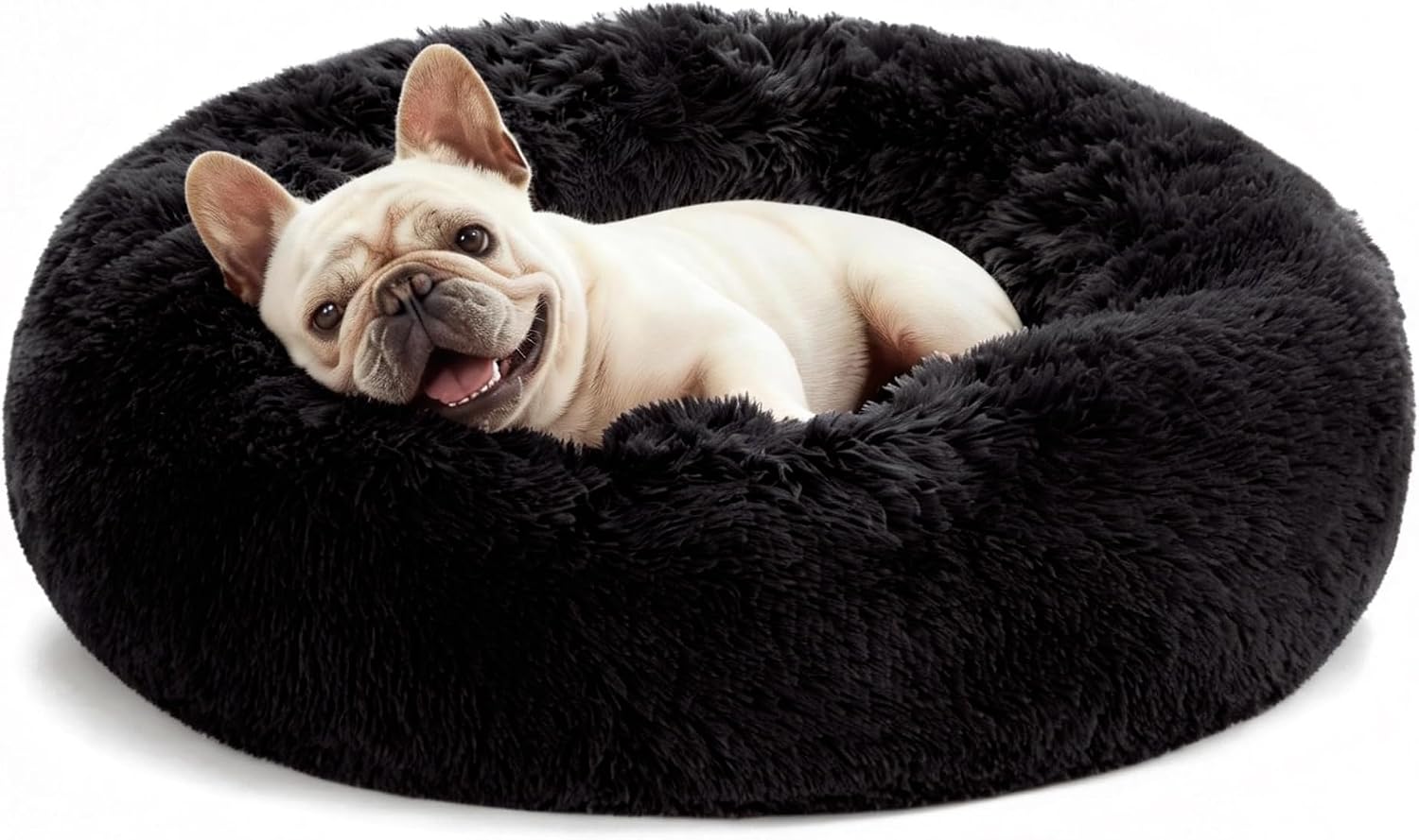 Detalle de Love's cabin NARF5_06354 20-Inch Faux Fur Donut Cat and Dog Bed