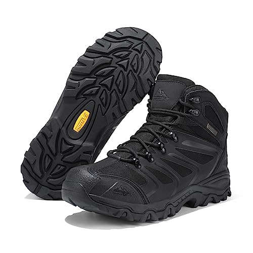 Thumbnail 2 de NORTIV 8 Scarponi Trekking Uomo Tutto Nero, 42
