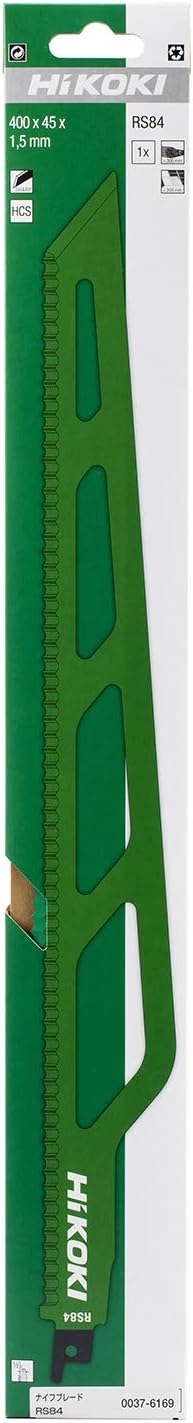 Detalle 2 de HiKOKI 0037-6169 断熱材用セーバソーブレード 全長400mm・波形ナイフ刃