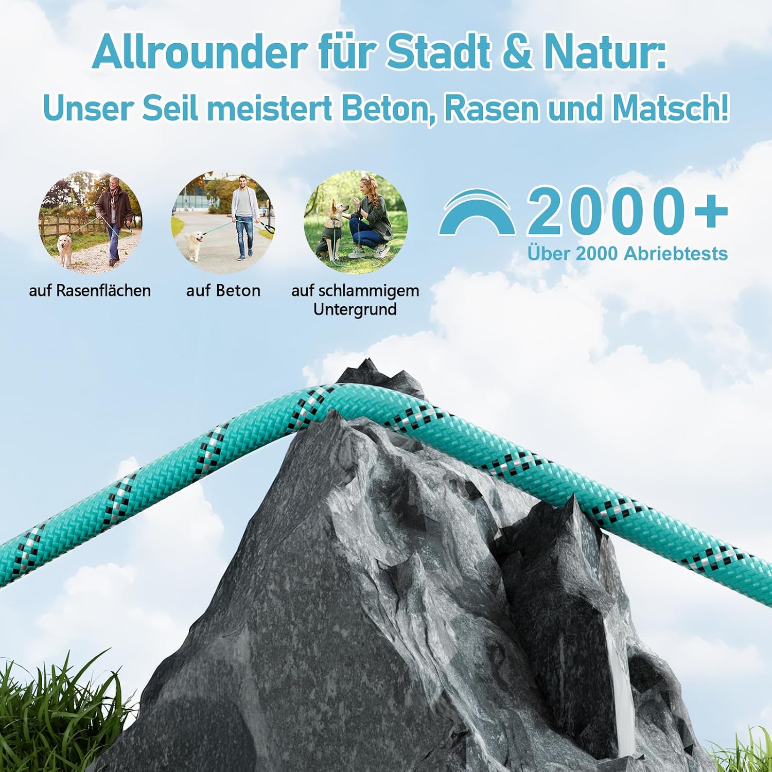 Detalle 2 de Schleppleine für Hunde X XBEN, 25 m