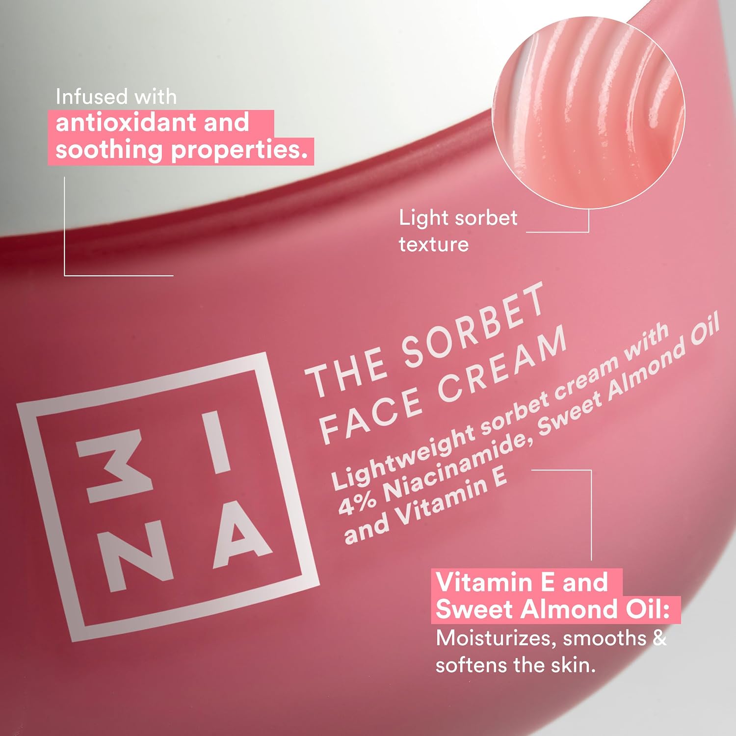 Detalle 2 de 3INA Sorbet Crème Hydratante Visage