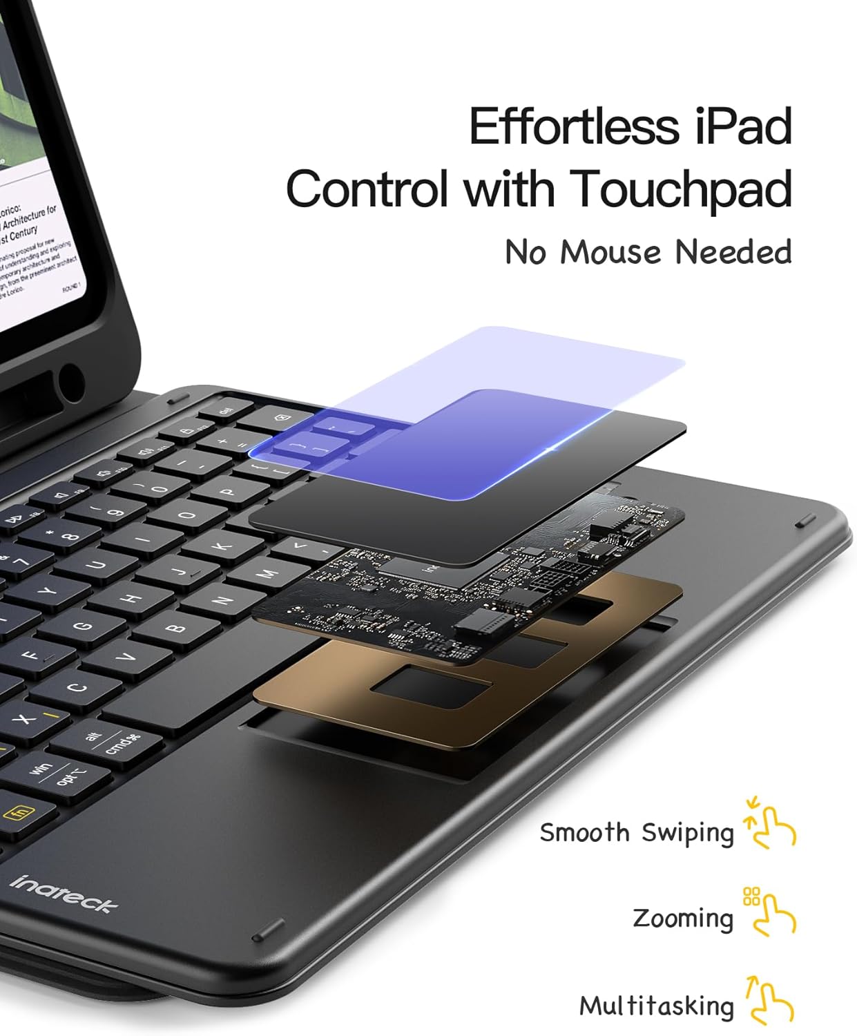 Thumbnail 5 de Inateck iPad 10th Generation keyboard case 11-inch