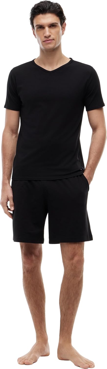 Thumbnail 4 de Tommy Hilfiger 2S87903767 T-Shirt Uni Col V - Manches Courtes - Lot de 3 - Homme
