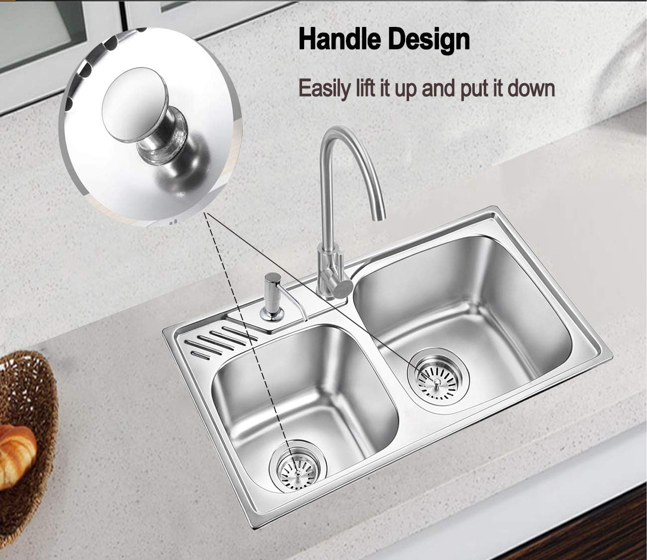 Thumbnail 4 de Tomario Kitchen Sink Strainer Plug 78mm đź§˝