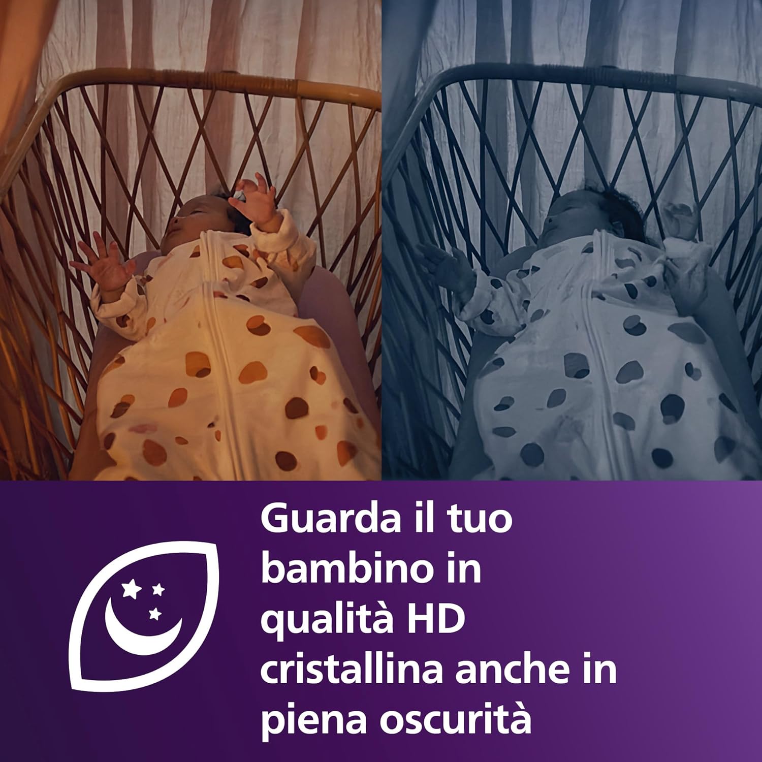Thumbnail 3 de PHILIPS Avent Connected Baby Monitor SCD951/26: monitoraggio Wi‑Fi con video HD e rilevamento pianto