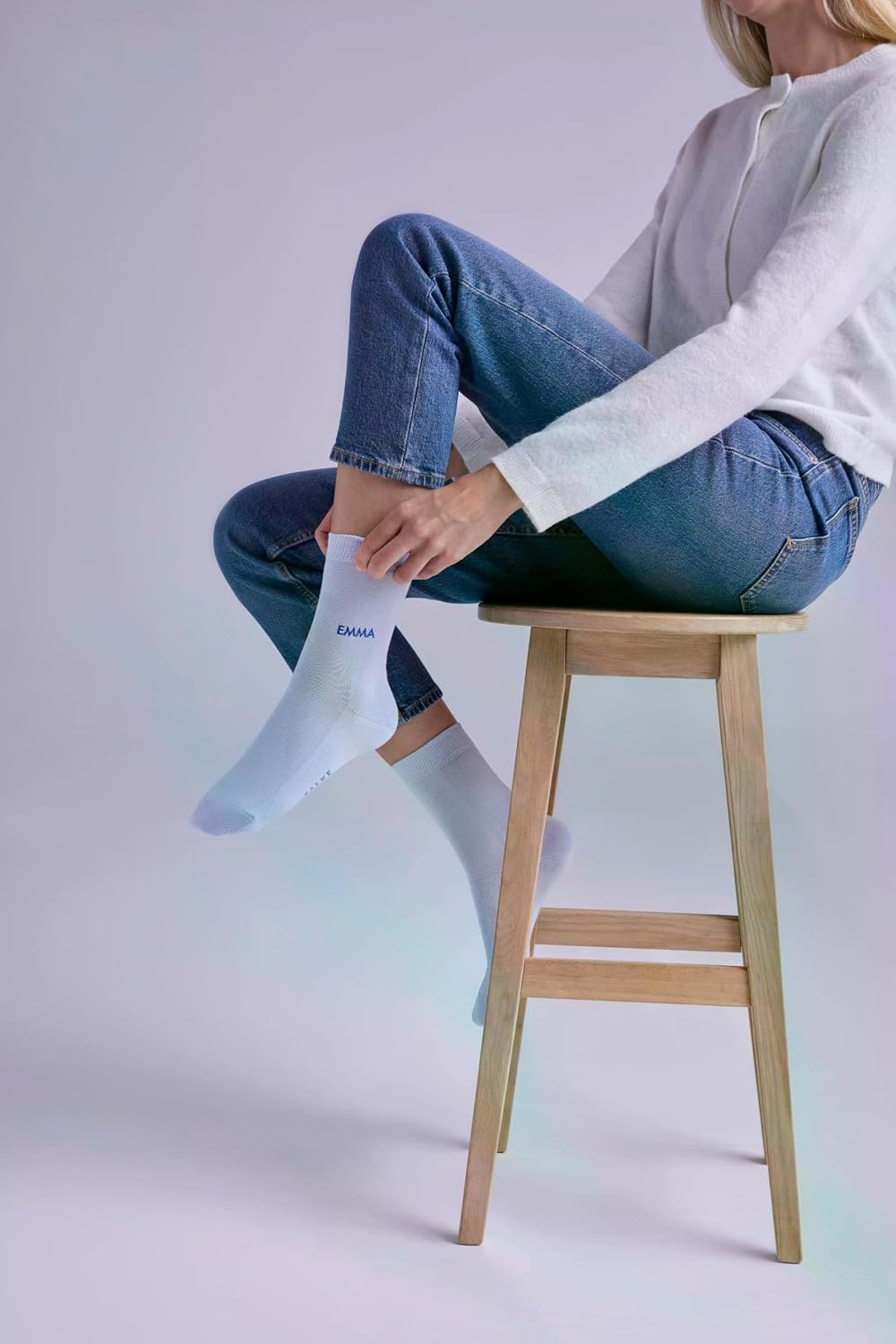 Detalle de FALKE Family W So coton durable unies 1 paire – Chaussettes femmes Beige Nude 4092 (39-42)
