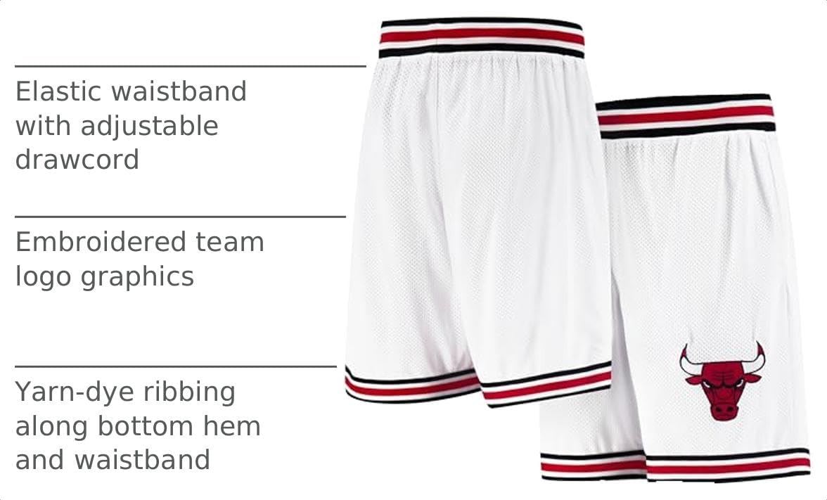 Thumbnail 4 de Ultra Game NBA Official Active Knit 8" Basketball Shorts