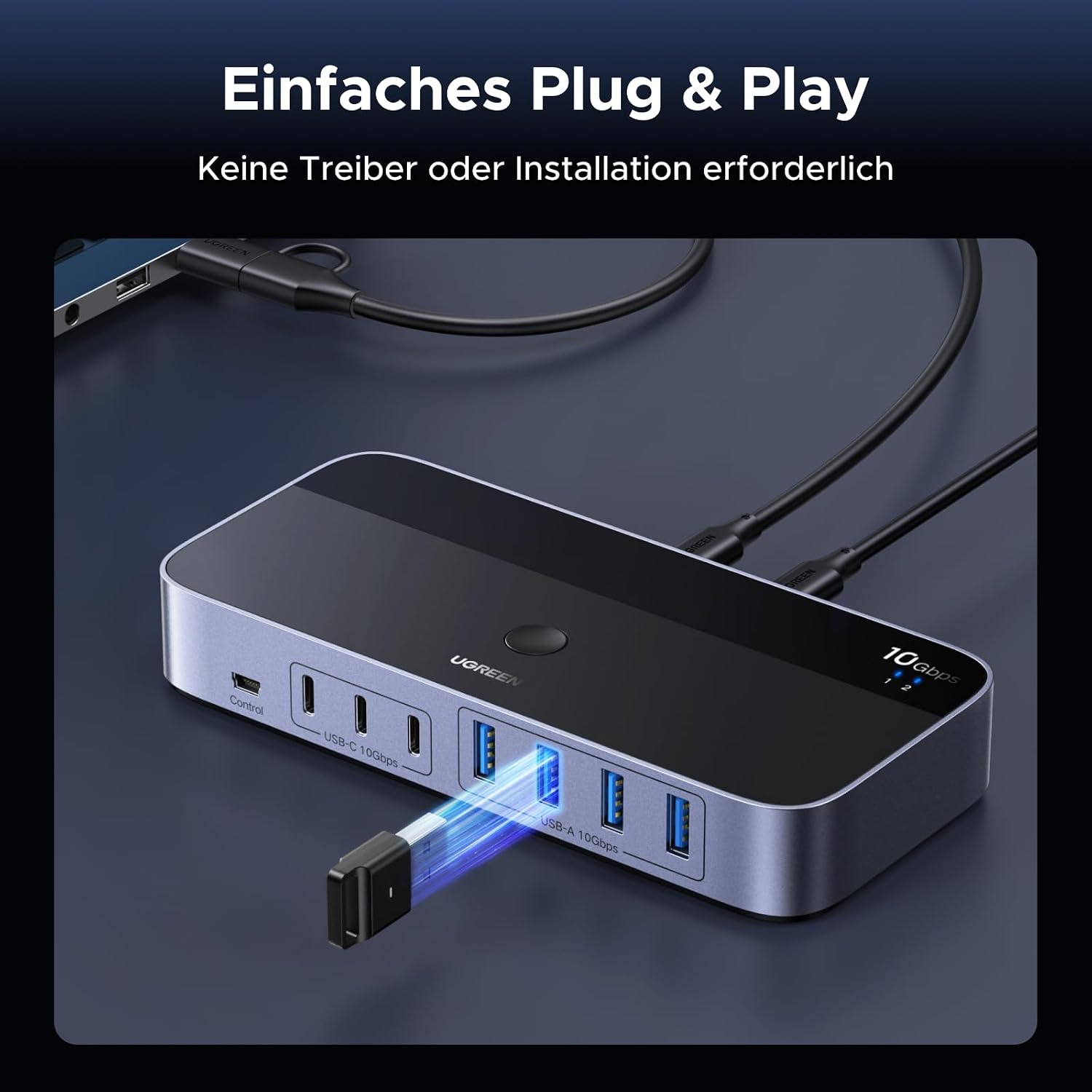 Thumbnail 4 de UGREEN 10Gbps USB Switch ⌨